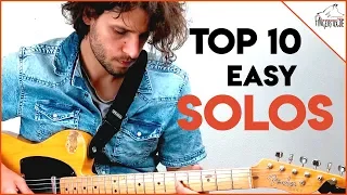 Top 10 Gitarrensolos für Anfänger