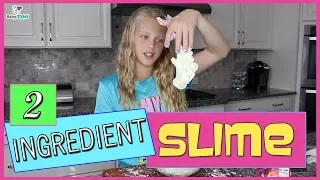 Testing Karina Garcia 2 Ingredient Slime | No Glue No Borax Recipe