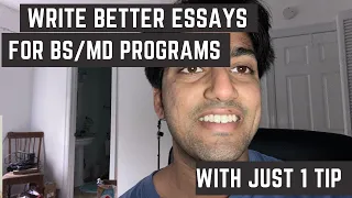 The One Tip You Need to Write Better BSMD Essays Than 99% of Applicants 👍