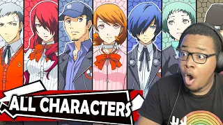 Persona 3 Reload All S.E.E.S Characters 2024 | New to Series but I Don't Know Whose My Favorite