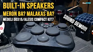 Built In Speakers - Meron ba at Malakas ba? Medeli DD315 Alesis Compact Kit7 (Sound Demo)