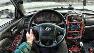 2004 Hyundai Sonata 2.0 MT - POV TEST DRIVE