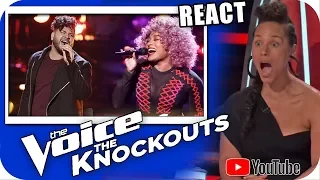 ALICIA KEYS ESCOLHEU CERTO? The Voice 2018 KNOCKOUTS Johnny Bliss vs Miya Bass