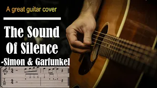 The Sound Of Silence - Simon & Garfunkel| Guitar Cover| TAB