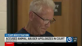 I-Team: Accused animal abuser apologizes in court