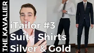 iTailor Suit & Shirt - Gold and Silver Lines Unboxing and Review