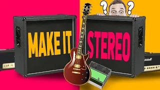 How to Setup a ((STEREO)) Guitar Rig With ONE Pedal!