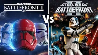 Star Wars Battlefront 2 (2017) Vs Star Wars Battlefront 2 (2005)