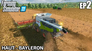 Harvesting Canola with NEW CLAAS Trion 730 | Seasons on Haut-Beyleron | Farming Simulator 22