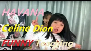 Havana - How Celine Tam 譚芷昀 Teaches her sister Sing