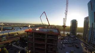 OHSU's Rood Family Pavilion Top Off