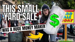 🛒 FIRST Yard Sale of 2023!  High-Profit Finds + Thrift with Me + Starting with $0 to Earn $1000's