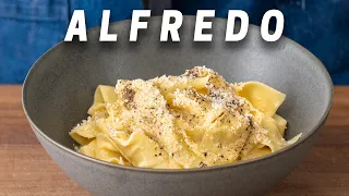 FETTUCCINE ALFREDO UPGRADE (Creamy 2-Ingredient Alfredo)