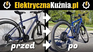 Klasyczna konwersja ⚡ Kross EVADO + MXUS 30h z NEXUN.pl