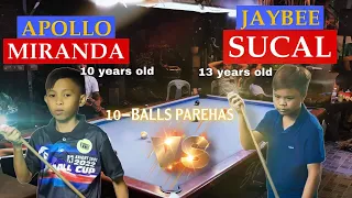 BatangAntipolo Poy² Miranda Vs BatangGensan Jaybee Sucal | Parehas 10Balls Race-9