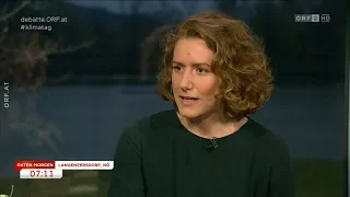 Guten Morgen Österreich: Talks mit Sprecherin des Klimavolksbegehrens Katharina Rogenhofer