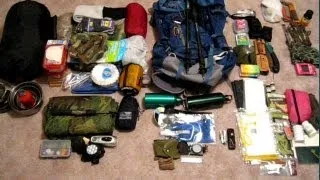 Inside my bug out backpack for long term survival