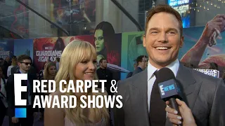 Chris Pratt & Anna Faris Hit "Guardians" Premiere Together | E! Red Carpet & Award Shows
