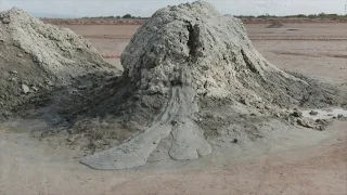 Mud Pots and Volcanoes of the Salton Sea