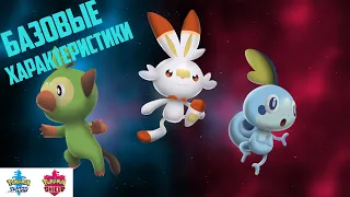 Базовые Характеристики / Pokemon Sword & Shield