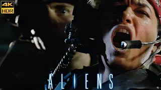 Aliens (1986) Ripley Rescue Marines Scene Movie Clip - 4K UHD HDR Upscale New Version