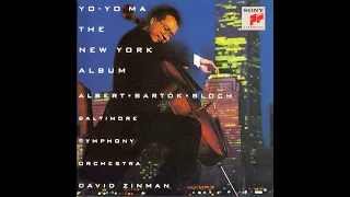 Yo Yo Ma CD47   Stehen Albert, Béla Bartók, Ernest Bloch