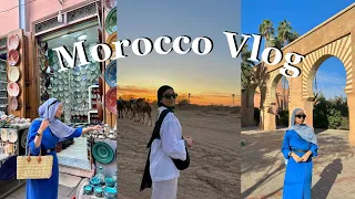 Best Weekend in Morocco | Marrakech Marathon vlog 2024