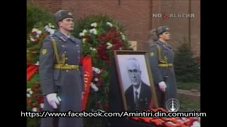 URSS Yuri Andropov Funerals 14 02 1984 | FUNERALIILE LUI YURI ANDROPOV LA MOSCOVA