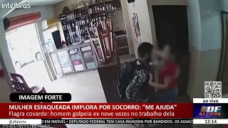 DF ALERTA - Mulher esfaqueada implora por socorro: "me ajuda"