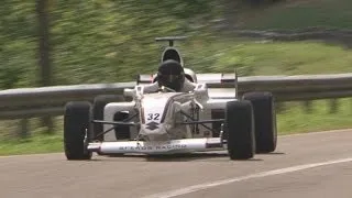 Suzuki GSX-R 1000 engine in a Speads RM06, Valère Hulmann at Swiss Hillclimb 2013