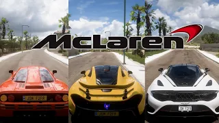 Evolution of McLaren - Forza Horizon 5