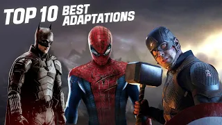 My Top 10 Favorite Live Action Superhero Adaptations