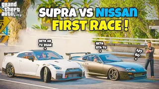 Jimmy First Race Supra vs Nissan | Toyota Supra Vs Nissan GTR | GTA Real Life | GTA 5 Pakistan