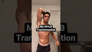 My 1 Year Natural Bulking Transformation #bulking #transformation #shorts