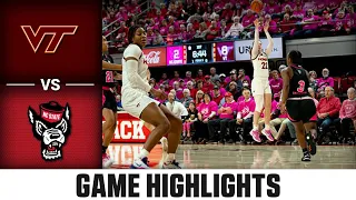 Virginia Tech vs. NC State Women's Basketball Highlights (2022-23)