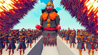 100x GENGHIS KHAN + 1x GIANT vs EVERY GOD - Totally Accurate Battle Simulator TABS