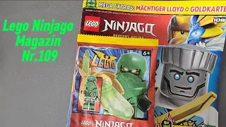Lego Ninjago Magazin Nr.109 mit Lloyd |Opening