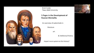 5 Pages in the Development of Russian Literary Mind - Introductory lecture by Brett Cooke