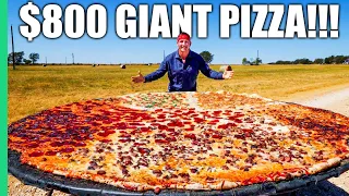 $5 PIZZA VS $800 PIZZA!! Everything is BIGGER in Texas!!!