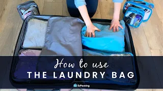 How to Use The Travel Laundry Bag | Foldable & Washable