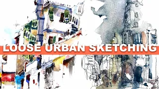 Loose Sketching Examples from 7 Incredible Urban Sketchers