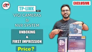 TP-Link VIGI Cameras & NVR I Unboxing & First Impression