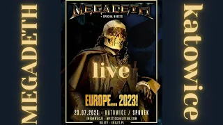 MEGADETH: LIVE at Triple Thrash Triumph Spodek Katowice 23.07.2023