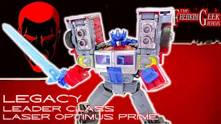 Legacy Leader LASER OPTIMUS PRIME: EmGo's Transformers Reviews N' Stuff