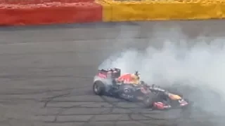 Formule 1 | Max Verstappen !!! Engine Sound, Brutal Acceleration, Burnout at the Spa Francorchamps