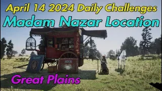 Red Dead Online Daily Challenges Madam Nazar Location April 14 2024 #rdr2 #reddead2online #rdo