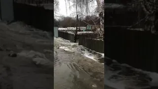 наводнение ,Тульская область,Куркинский рн,с Михайловское