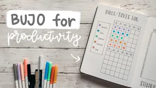 8 Bullet Journal Spreads for Productivity