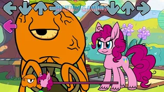 FNF Garten of Banban 7 vs My Little Pony Sings Bluey Can Can | Bluey FNF Mods