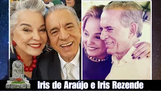 Túmulo e homenagem a Dr. Iris Rezende ex-prefeito de Goiânia, e a sua esposa Dona Iris de Araújo.